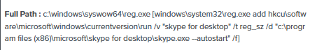 A support escalation raised by phone because a user had Skype set to auto-start